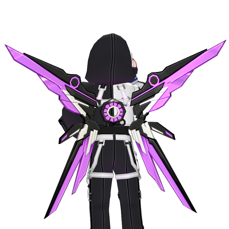 Mabinogi Flash Tech Chic Assault Wings (Enchantable)