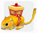 Mabinogi Golden Rat Limited Edition Pet