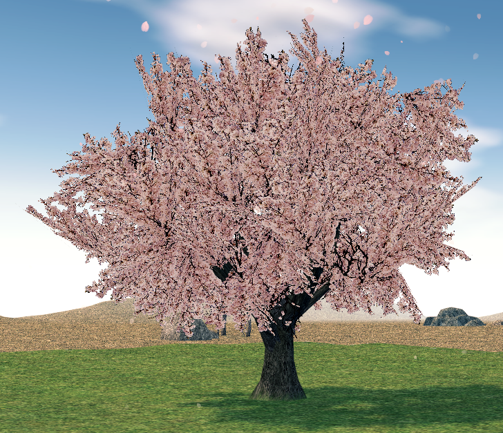 Mabinogi Homestead Harmonious Cherry Blossom Tree