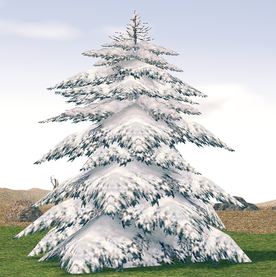 Mabinogi Homestead Harmonious Snowfield Tree 2