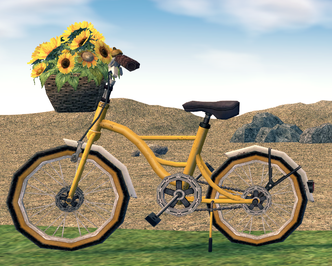 Mabinogi Homestead Sunflower Bicycle