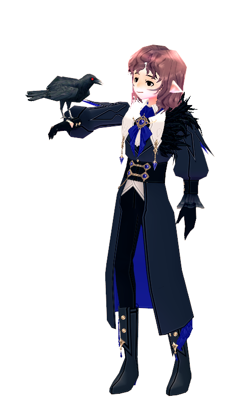 Mabinogi Special Crow Feather Suit (M)