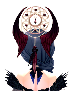 Mabinogi Abyssal Crow Feather Halo