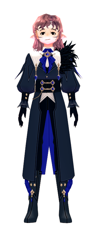 Mabinogi Crow Feather Suit (M)