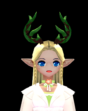 Mabinogi Greenish Reindeer Horn Headband