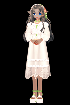 Mabinogi Special Secret Garden Dress (F)