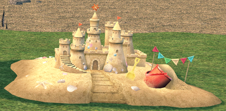 Mabinogi Homestead Fancy Sand Castle