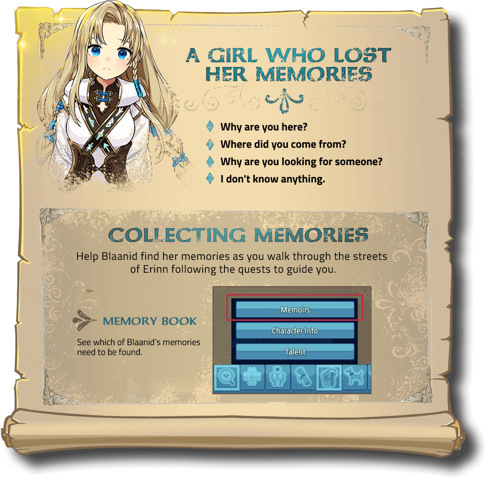 Memory, Official Website