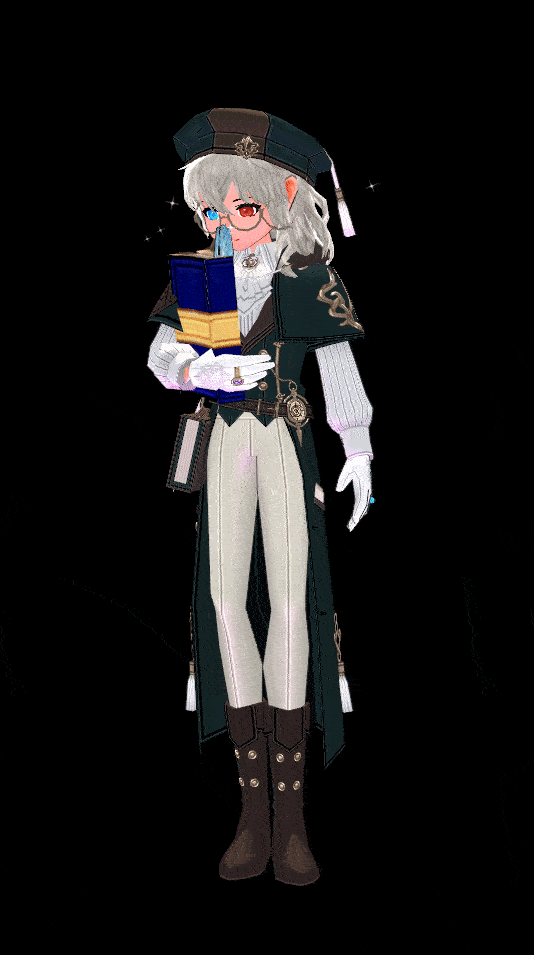 Mabinogi Special Scholar Long Outfit (F)